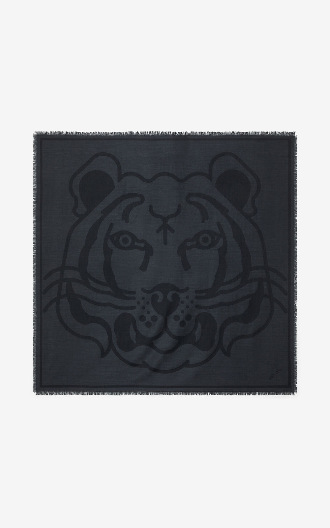 Pañuelos Kenzo K Tiger wool Hombre Gris Oscuro - SKU.5018091